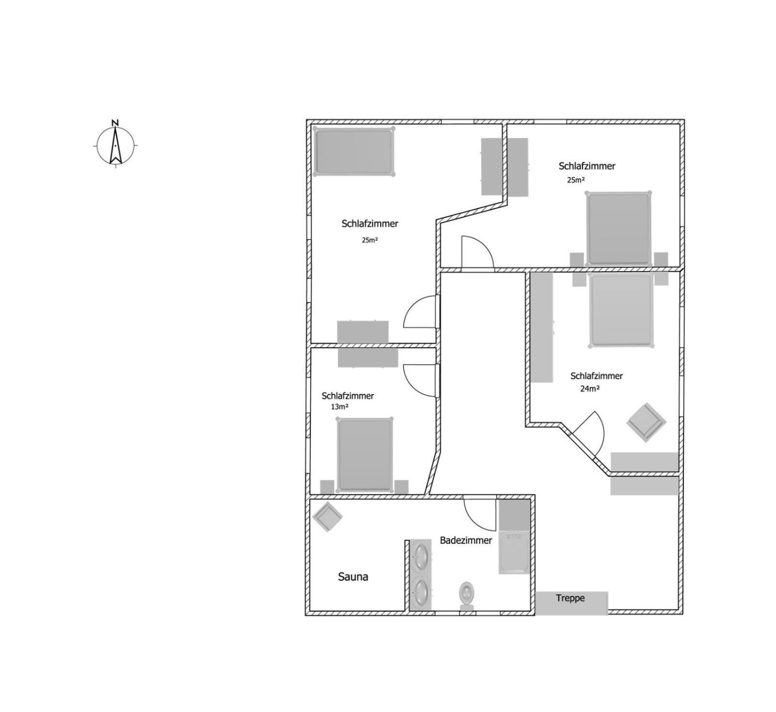 Ferienhaus Naturlich Wassermuhle คัพเพล์น ภายนอก รูปภาพ